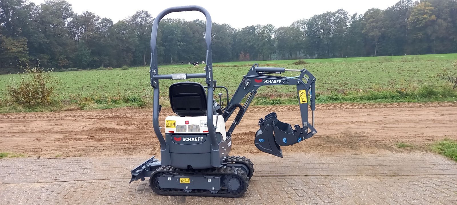 Minibagger Türe ait Sonstige Schaeff / Yanmar TC 08, Gebrauchtmaschine içinde Fleringen (resim 4)