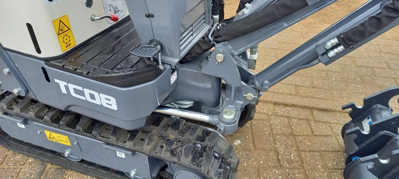 Minibagger Türe ait Sonstige Schaeff / Yanmar TC 08, Gebrauchtmaschine içinde Fleringen (resim 7)