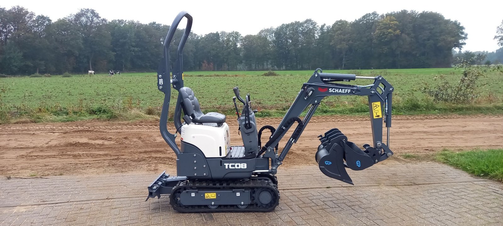 Minibagger Türe ait Sonstige Schaeff / Yanmar TC 08, Gebrauchtmaschine içinde Fleringen (resim 1)