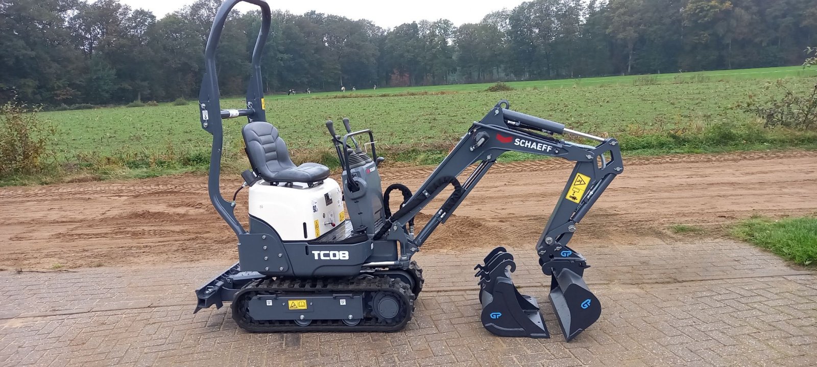 Minibagger Türe ait Sonstige Schaeff / Yanmar TC 08, Gebrauchtmaschine içinde Fleringen (resim 5)