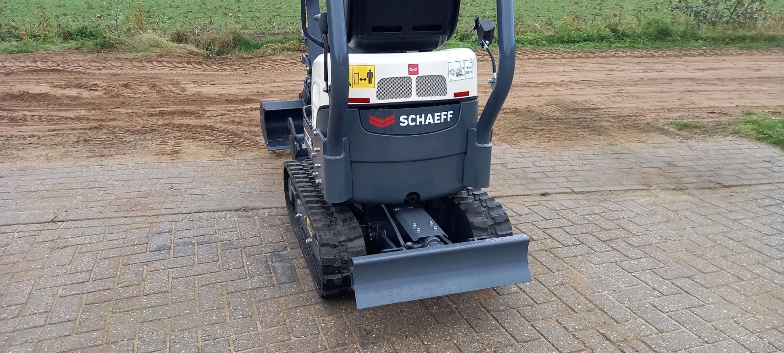 Minibagger Türe ait Sonstige Schaeff / Yanmar TC 08, Gebrauchtmaschine içinde Fleringen (resim 11)