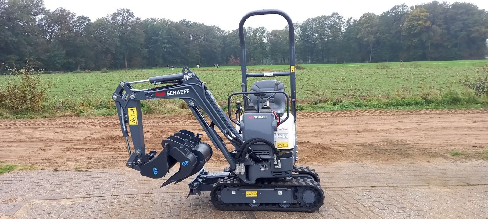 Minibagger Türe ait Sonstige Schaeff / Yanmar TC 08, Gebrauchtmaschine içinde Fleringen (resim 3)