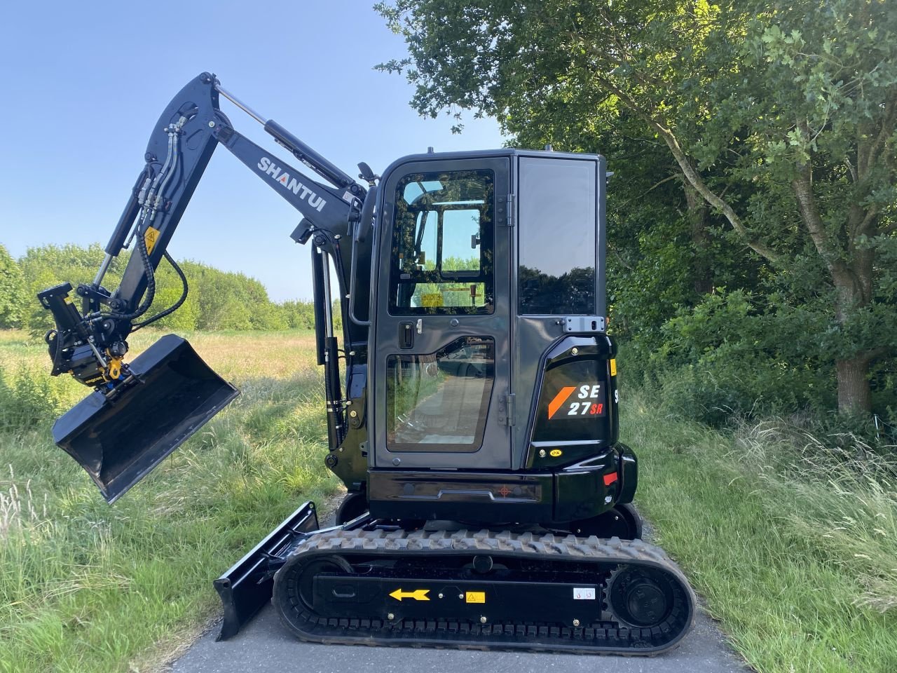Minibagger des Typs Sonstige Shantui SE27SR, Neumaschine in Dinteloord (Bild 11)