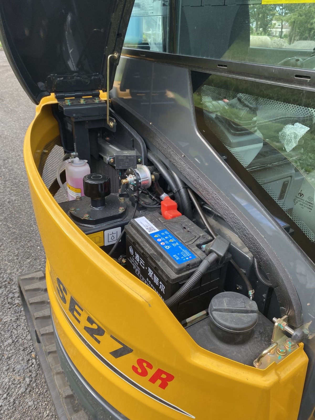 Minibagger des Typs Sonstige Shantui SE27SR, Neumaschine in Dinteloord (Bild 10)