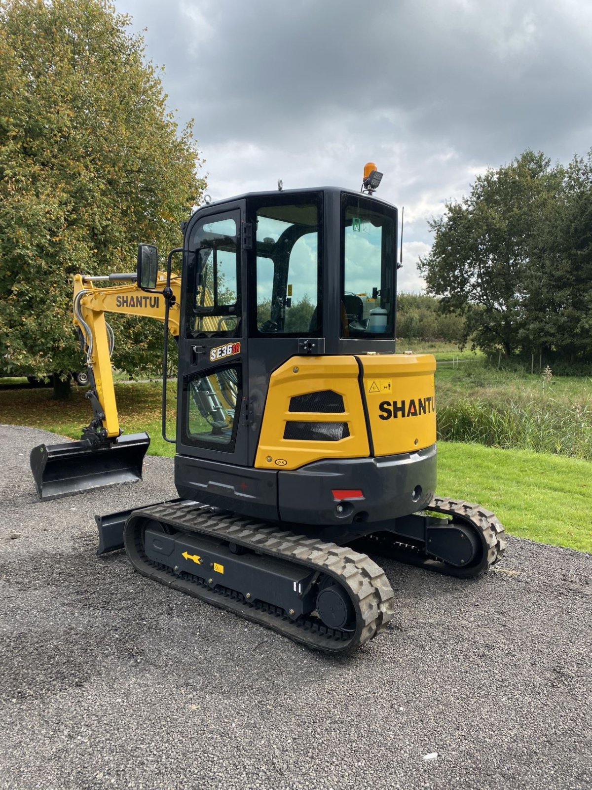 Minibagger des Typs Sonstige Shantui SE36SR, Neumaschine in Dinteloord (Bild 3)