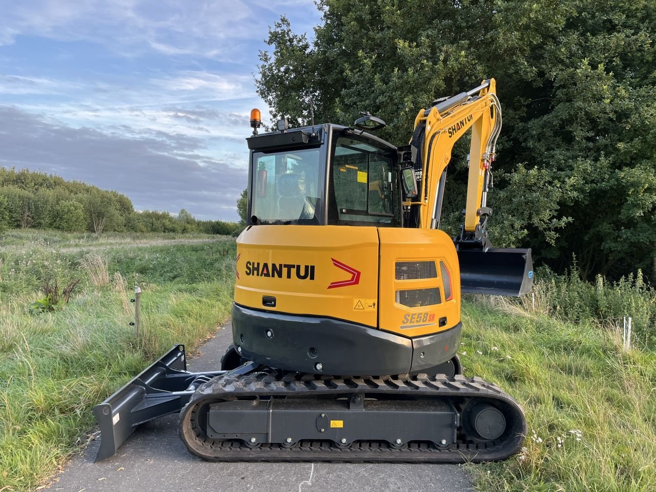 Minibagger Türe ait Sonstige Shantui SE58SR, Neumaschine içinde Dinteloord (resim 3)