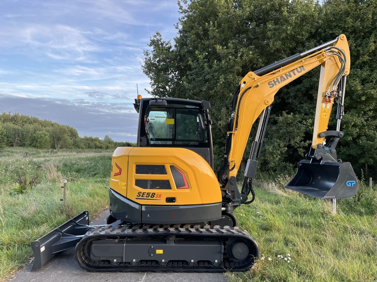 Minibagger Türe ait Sonstige Shantui SE58SR, Neumaschine içinde Dinteloord (resim 4)