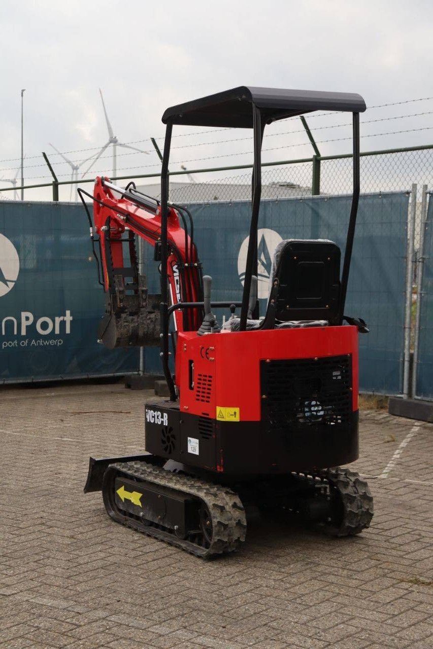 Minibagger typu Sonstige VICSEC 13-R, Gebrauchtmaschine w Antwerpen (Zdjęcie 4)