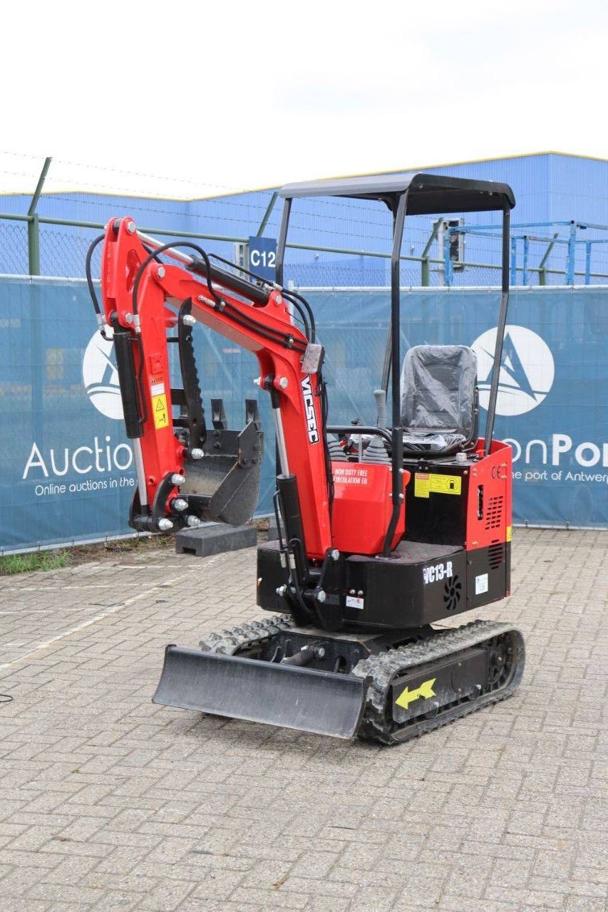 Minibagger typu Sonstige VICSEC 13-R, Gebrauchtmaschine w Antwerpen (Zdjęcie 10)