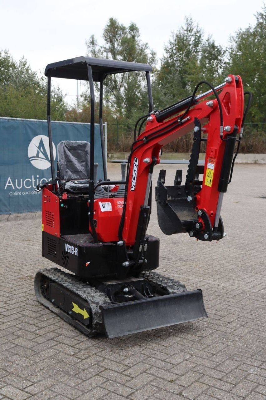 Minibagger typu Sonstige VICSEC 13-R, Gebrauchtmaschine w Antwerpen (Zdjęcie 8)