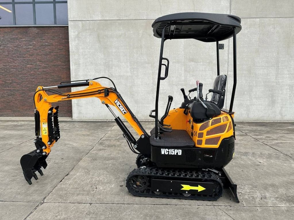 Minibagger des Typs Sonstige VICSEC VC15PD, Gebrauchtmaschine in Antwerpen (Bild 9)