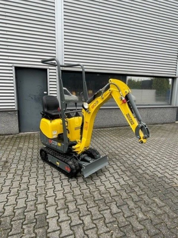 Minibagger of the type Sonstige Wacker Neuson 803 minigraver 803 met snelwissel en 3 bakken, Neumaschine in Roermond (Picture 2)