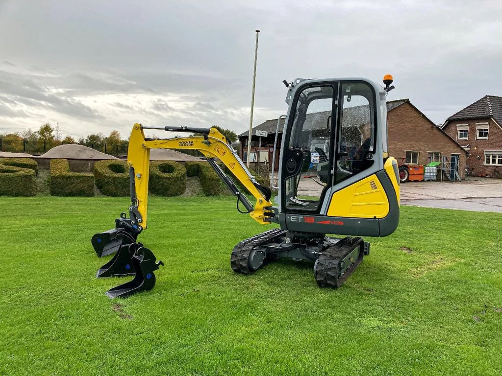 Minibagger des Typs Sonstige Wacker Neuson Nieuw: ET18 minigraver + 3 jaar garantie, Neumaschine in Didam (Bild 2)