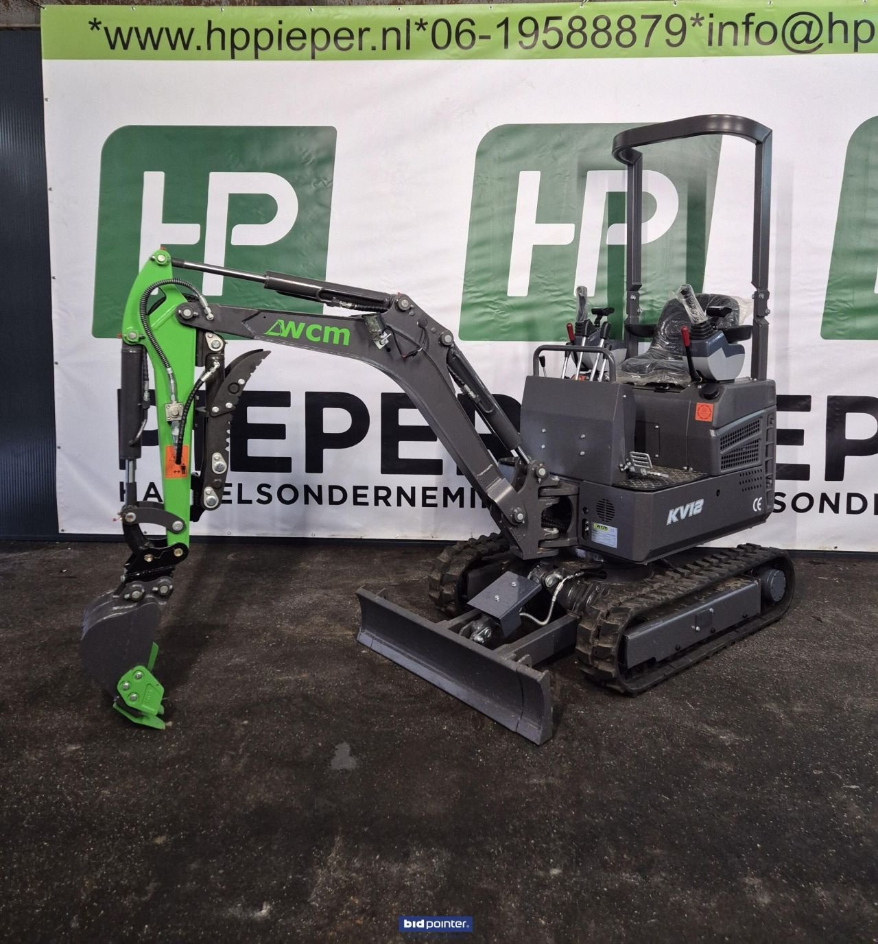 Minibagger des Typs Sonstige WCM KV12, Gebrauchtmaschine in Deurne (Bild 1)