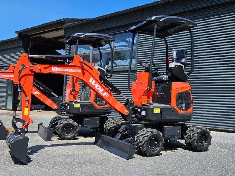Minibagger typu Sonstige WOLF HFT 15, Gebrauchtmaschine v Scharsterbrug