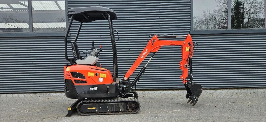Minibagger a típus Sonstige WOLF HT15, Gebrauchtmaschine ekkor: Scharsterbrug (Kép 2)