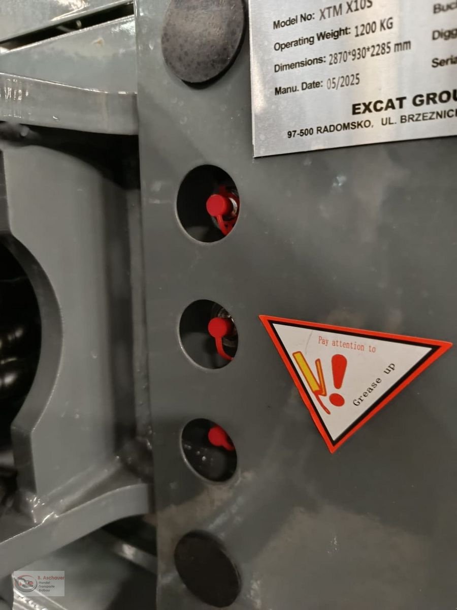 Minibagger del tipo Sonstige XTM X10s Pro, Neumaschine en Dimbach (Imagen 11)