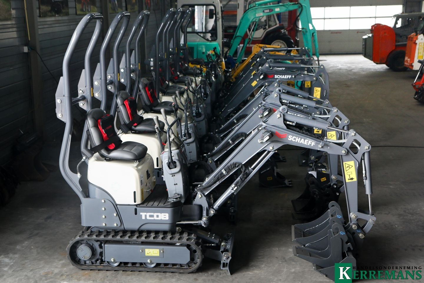 Minibagger του τύπου Sonstige YANMAR/SCHAEFF TC08, Neumaschine σε Dronten (Φωτογραφία 8)