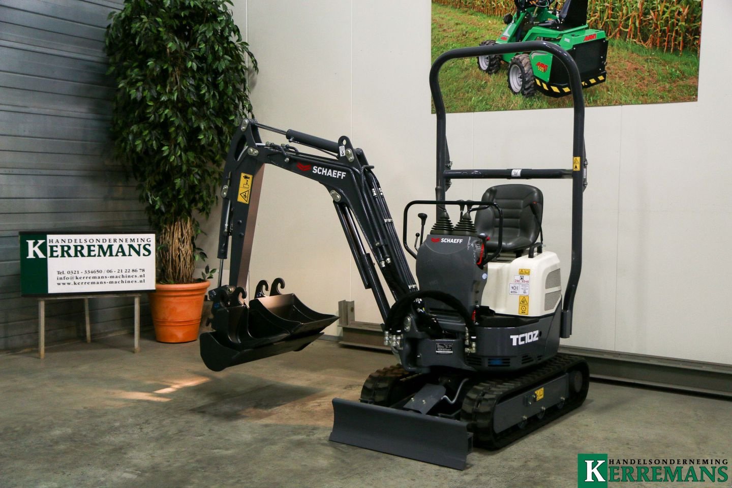 Minibagger типа Sonstige YANMAR / SCHAEFF TC08, Neumaschine в Dronten (Фотография 11)