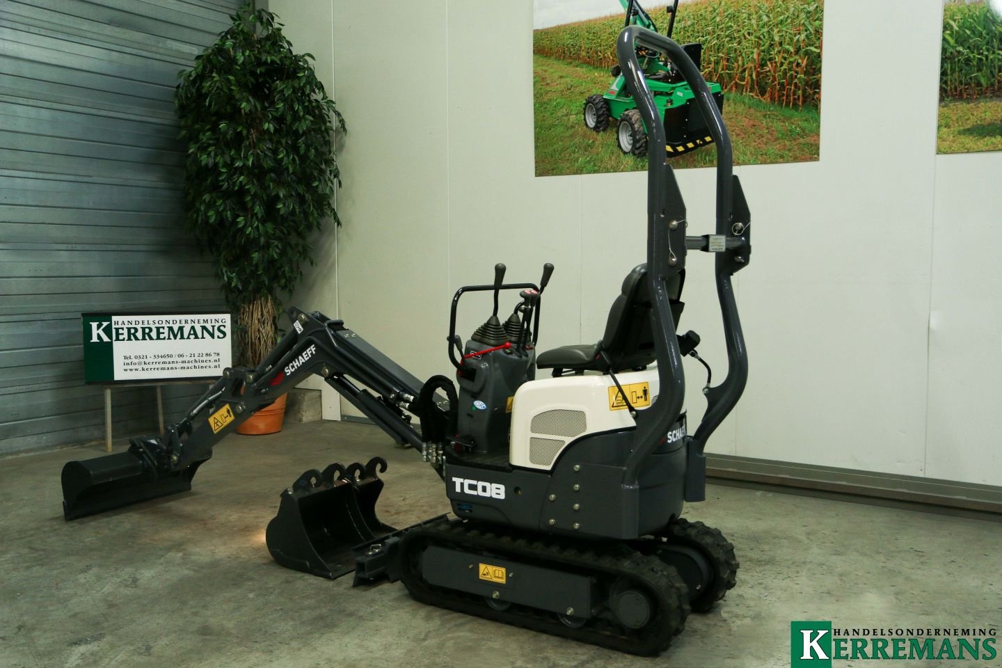 Minibagger typu Sonstige YANMAR/SCHAEFF YANMAR/SCHAEFF TC08 / TC10, Neumaschine v Dronten (Obrázek 7)