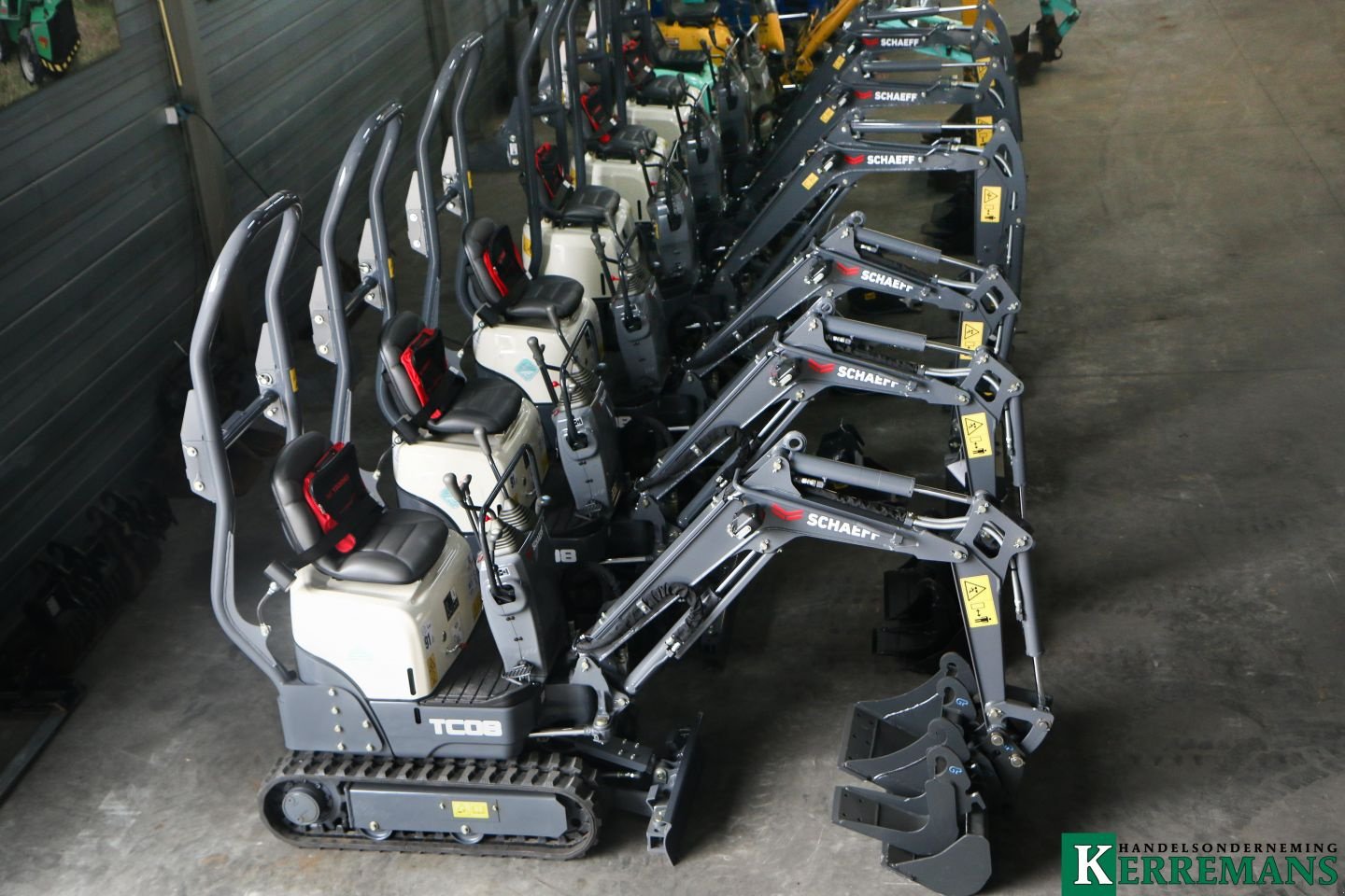 Minibagger del tipo Sonstige YANMAR/SCHAEFF YANMAR/SCHAEFF TC08 / TC10, Neumaschine en Dronten (Imagen 1)