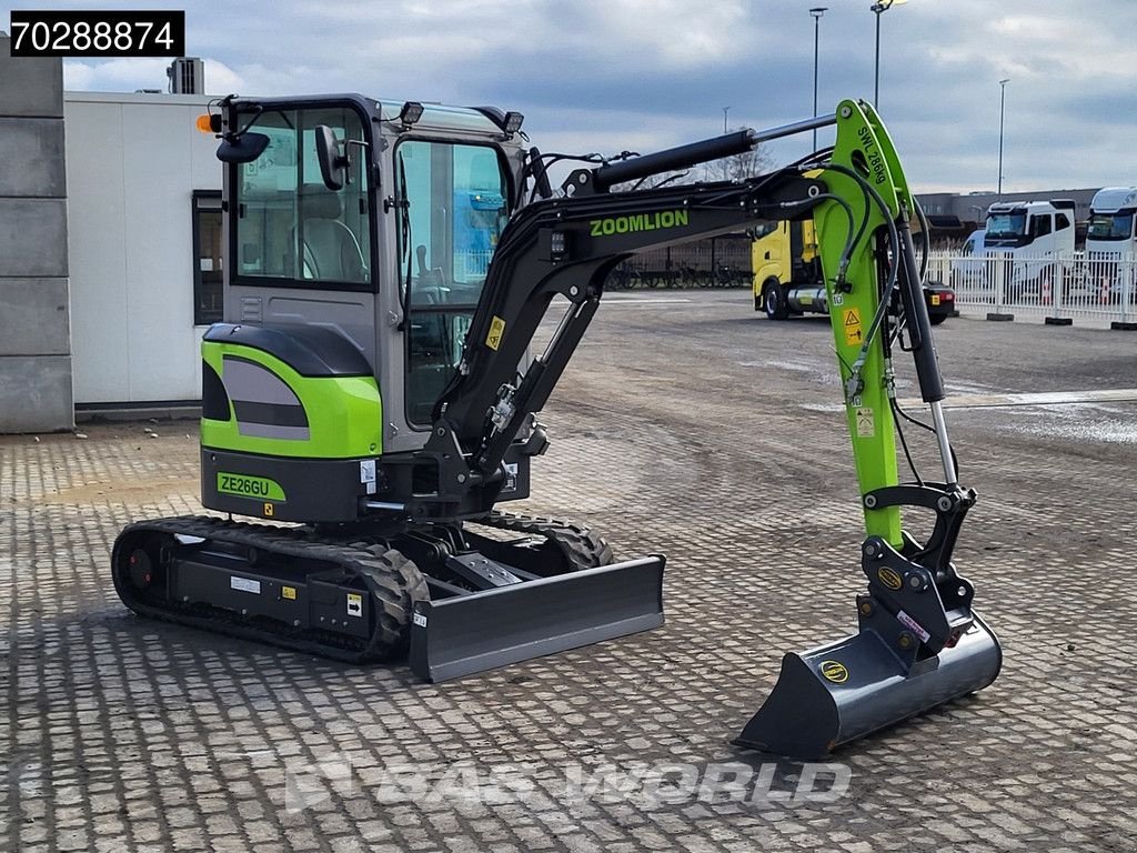 Minibagger del tipo Sonstige Zoomlion ZE26 GU WARRANTY &ndash; PIN-ON/3 BUCKETS - KUBOTA, Neumaschine en Veghel (Imagen 10)