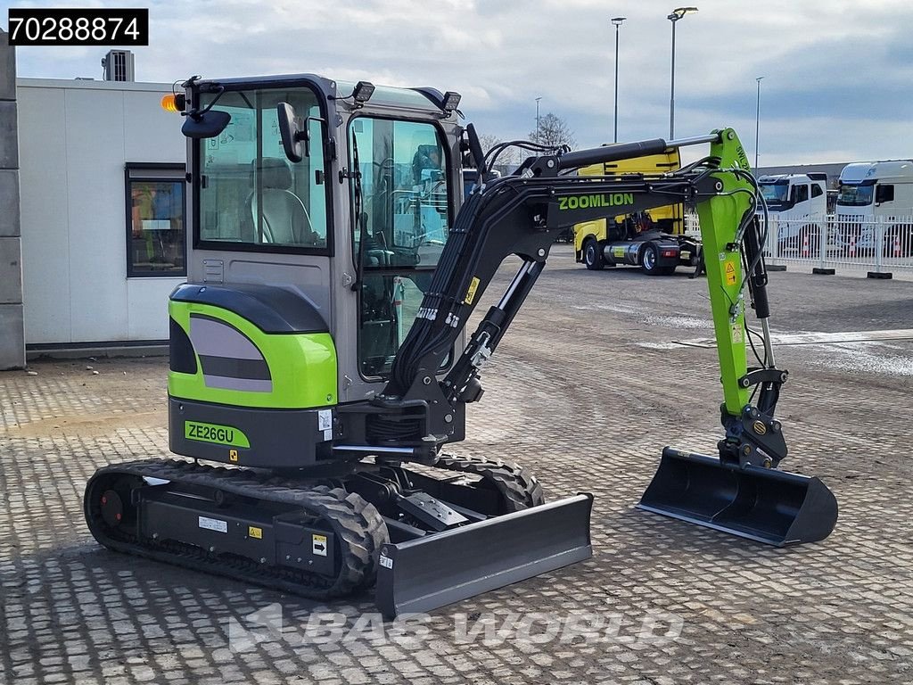 Minibagger del tipo Sonstige Zoomlion ZE26 GU WARRANTY &ndash; PIN-ON/3 BUCKETS - KUBOTA, Neumaschine en Veghel (Imagen 11)