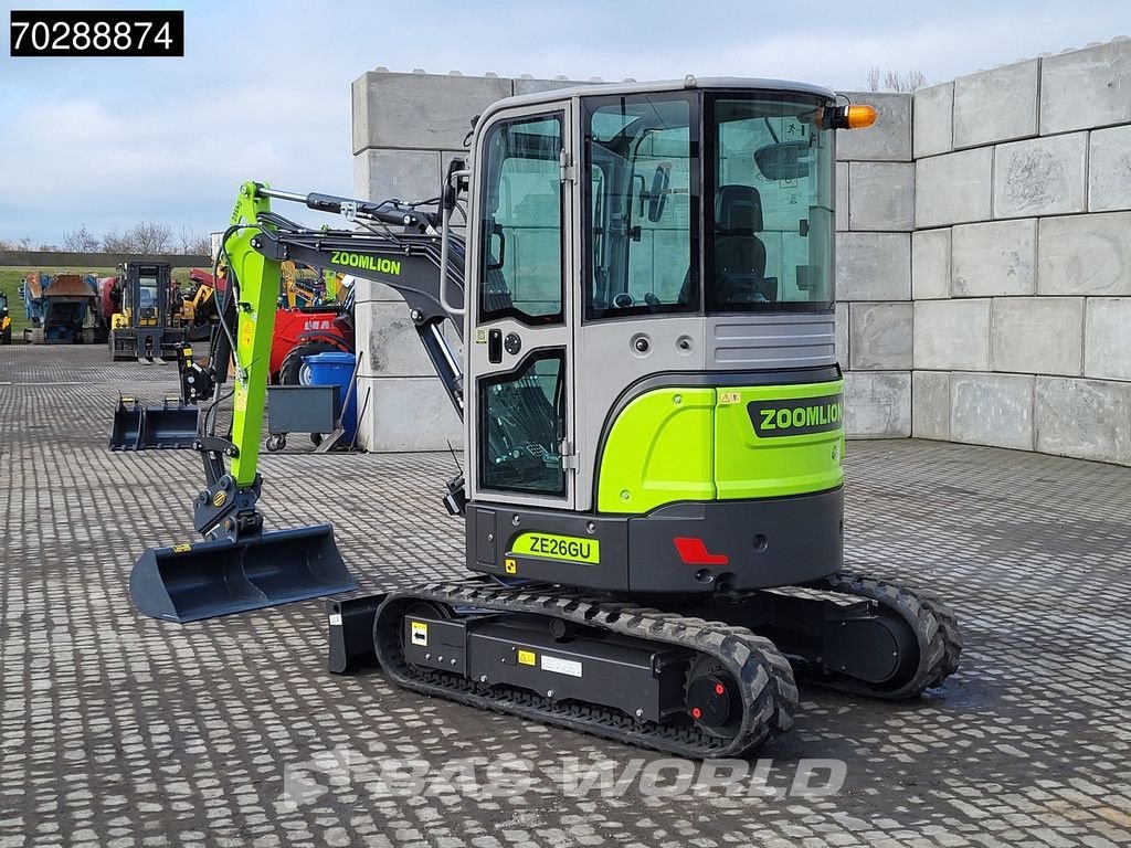 Minibagger del tipo Sonstige Zoomlion ZE26 GU WARRANTY &ndash; PIN-ON/3 BUCKETS - KUBOTA, Neumaschine en Veghel (Imagen 7)