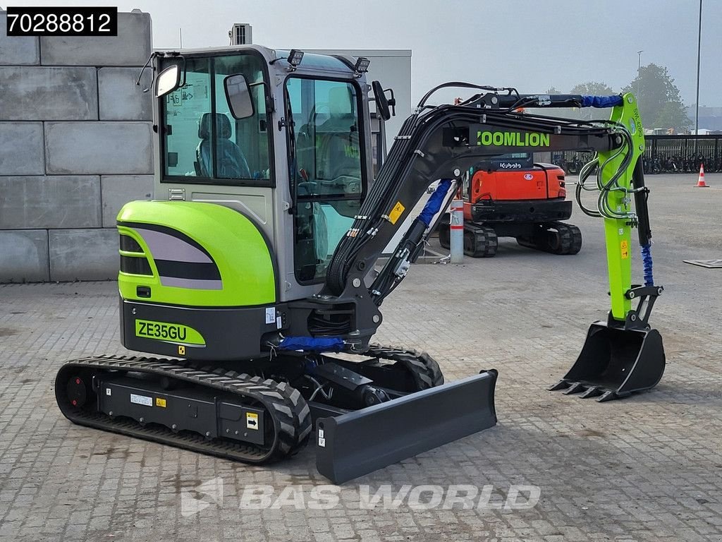 Minibagger des Typs Sonstige Zoomlion ZE35 GU FACTORY WARRANTY -KUBOTA ENGINE -A/C, Neumaschine in Veghel (Bild 9)