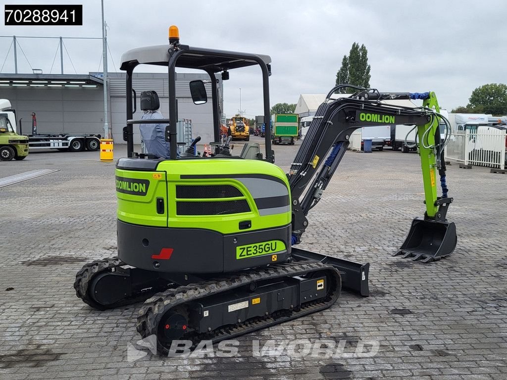Minibagger des Typs Sonstige Zoomlion ZE35 GU FACTORY WARRANTY -KUBOTA ENGINE - CE CERTIFIED, Neumaschine in Veghel (Bild 7)