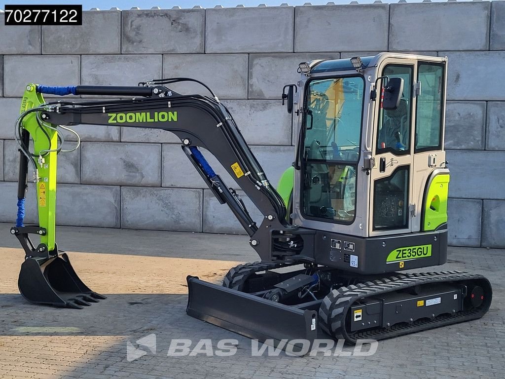 Minibagger typu Sonstige Zoomlion ZE35 GU FACTORY WARRANTY &ndash; A/C - CE CERTIFIED, Neumaschine v Veghel (Obrázek 8)