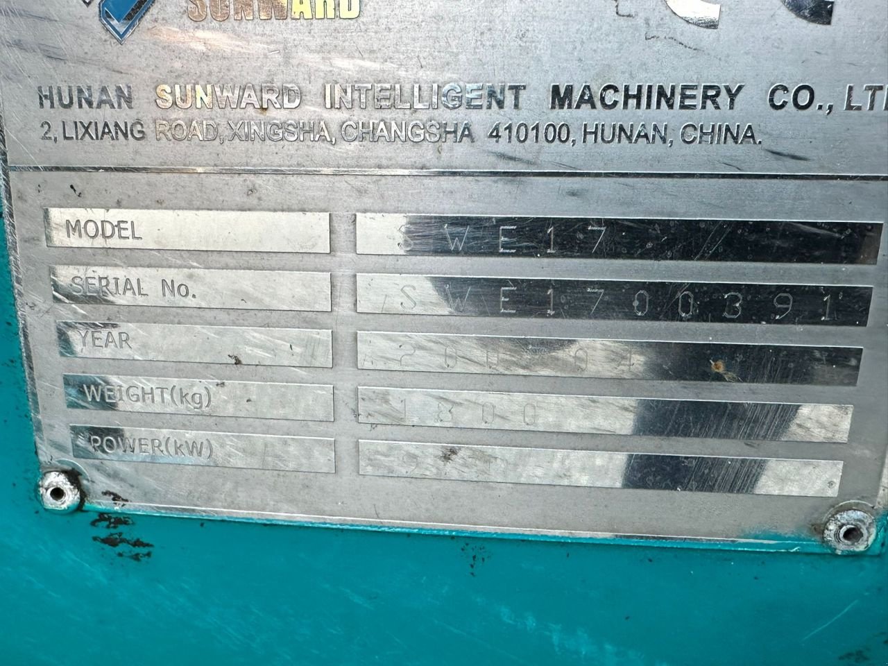 Minibagger del tipo Sunward 17B, Gebrauchtmaschine en Linde (dr) (Imagen 5)