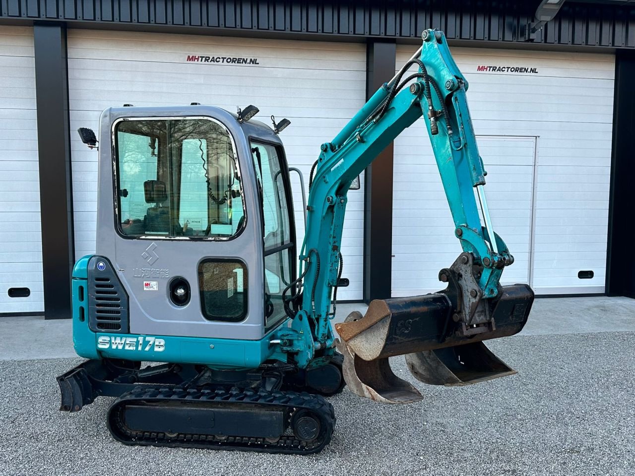 Minibagger del tipo Sunward 17B, Gebrauchtmaschine en Linde (dr) (Imagen 9)