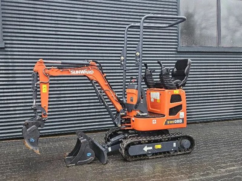Minibagger tip Sunward SWE 08b, Gebrauchtmaschine in Scharsterbrug