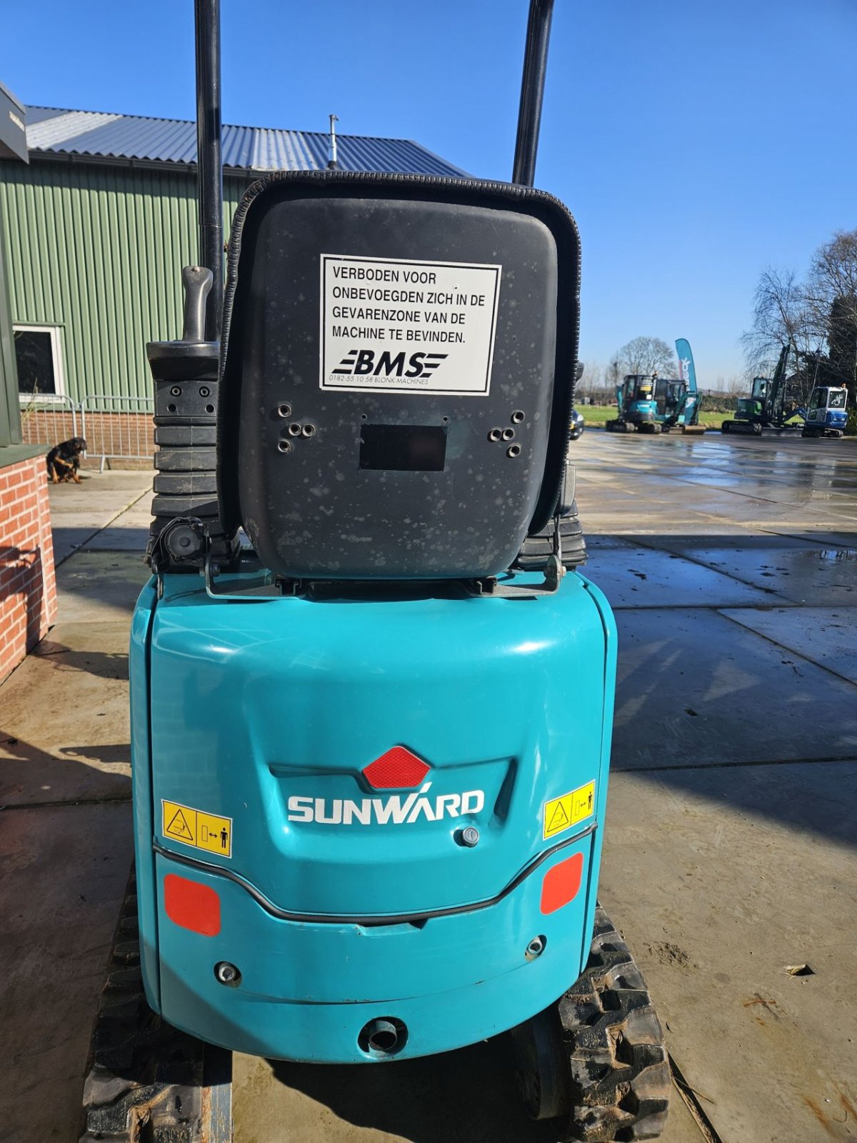 Minibagger a típus Sunward Swe 08B, Gebrauchtmaschine ekkor: stolwijk (Kép 3)