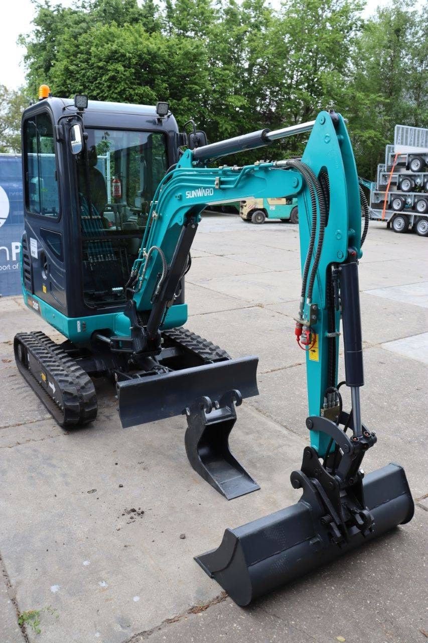Minibagger типа Sunward SWE 20F, Gebrauchtmaschine в Antwerpen (Фотография 8)