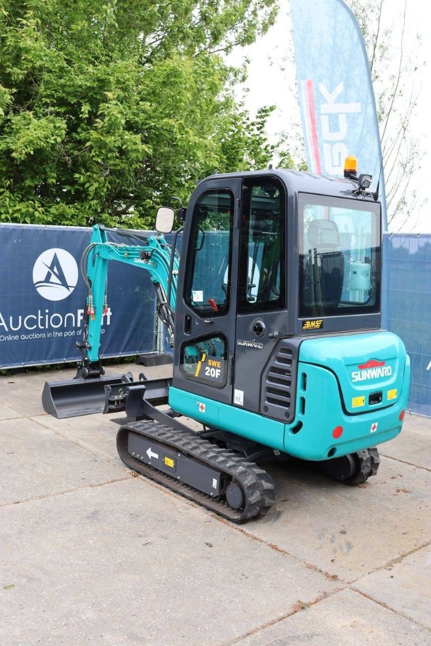 Minibagger типа Sunward SWE 20F, Gebrauchtmaschine в Antwerpen (Фотография 4)