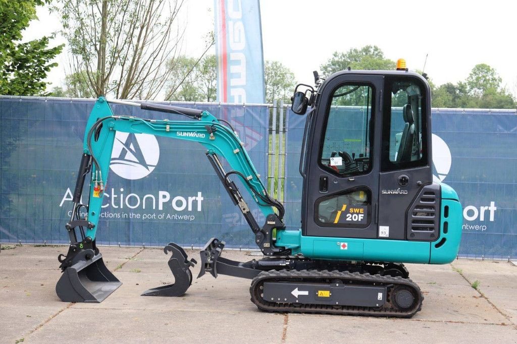 Minibagger типа Sunward SWE 20F, Gebrauchtmaschine в Antwerpen (Фотография 2)