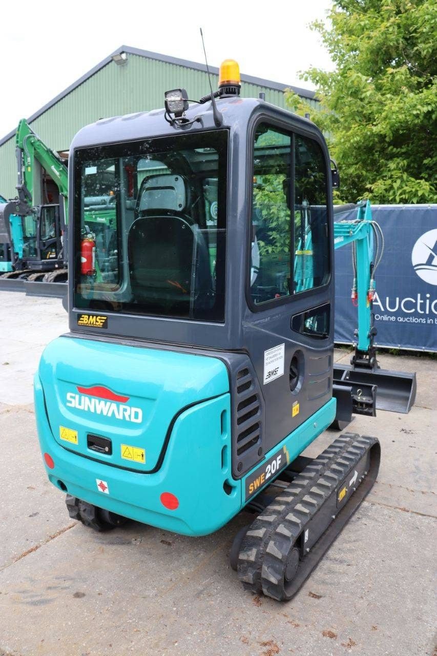 Minibagger типа Sunward SWE 20F, Gebrauchtmaschine в Antwerpen (Фотография 7)