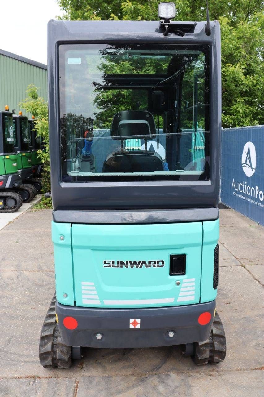Minibagger del tipo Sunward SWE 20FED, Neumaschine en Antwerpen (Imagen 5)