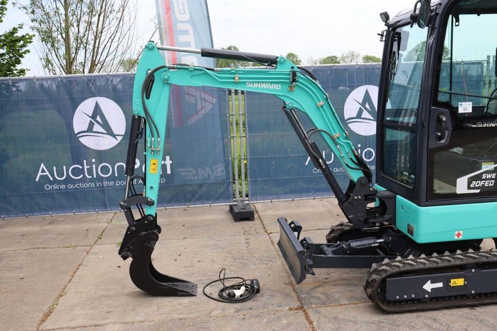Minibagger del tipo Sunward SWE 20FED, Neumaschine en Antwerpen (Imagen 11)