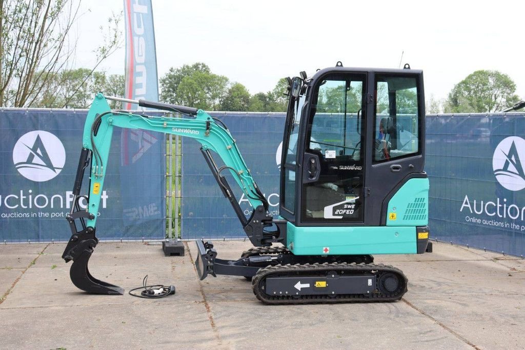 Minibagger del tipo Sunward SWE 20FED, Neumaschine en Antwerpen (Imagen 1)