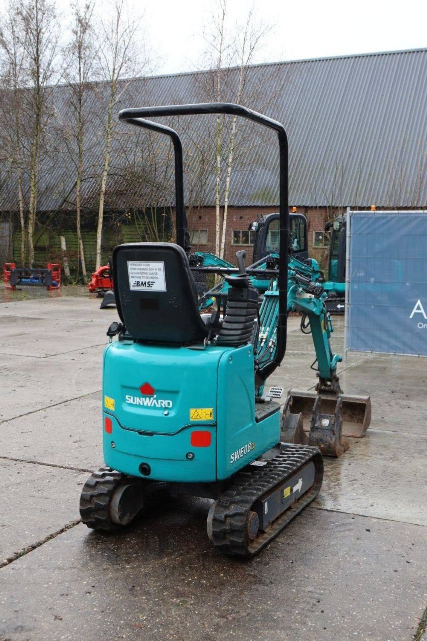 Minibagger типа Sunward SWE08B, Gebrauchtmaschine в Antwerpen (Фотография 7)