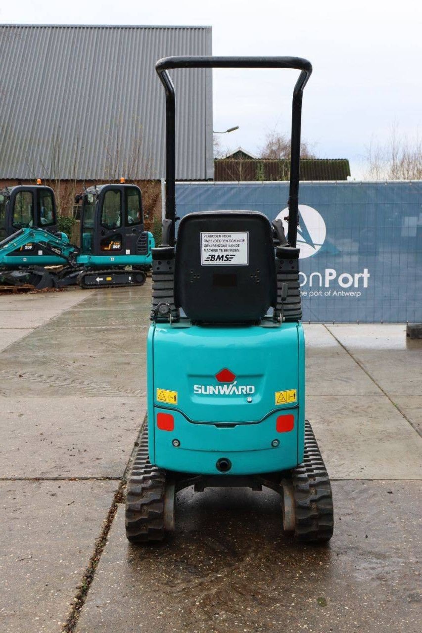 Minibagger типа Sunward SWE08B, Gebrauchtmaschine в Antwerpen (Фотография 5)