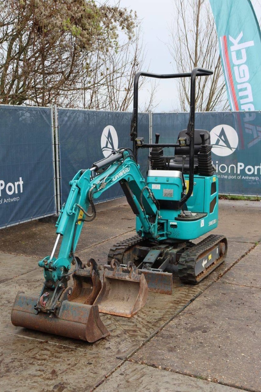 Minibagger типа Sunward SWE08B, Gebrauchtmaschine в Antwerpen (Фотография 10)