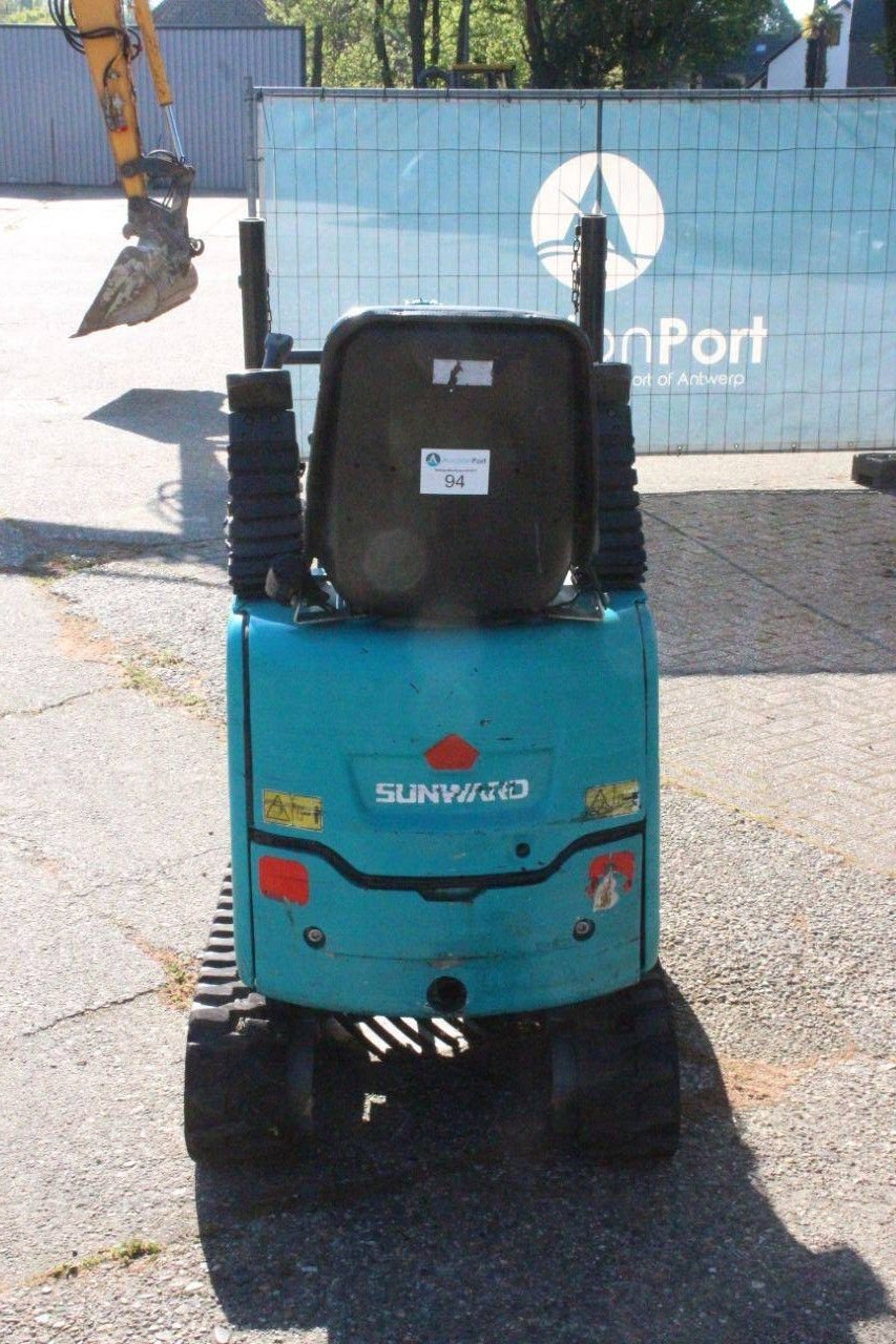 Minibagger a típus Sunward SWE08B, Gebrauchtmaschine ekkor: Antwerpen (Kép 4)