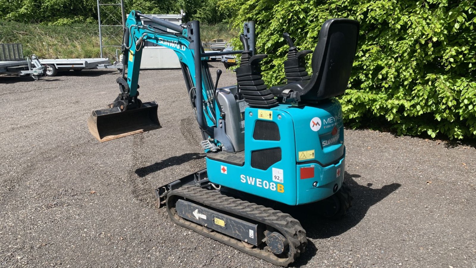 Minibagger от тип Sunward SWE08B, Gebrauchtmaschine в Herpen (Снимка 2)