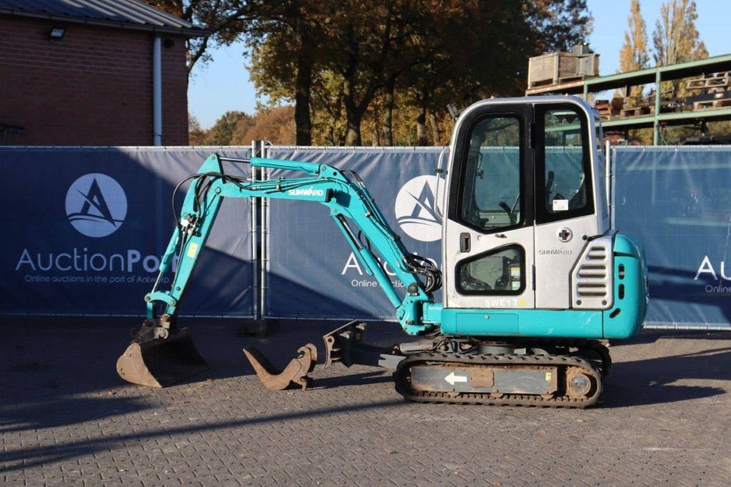 Minibagger typu Sunward SWE17B, Gebrauchtmaschine v Antwerpen (Obrázek 3)