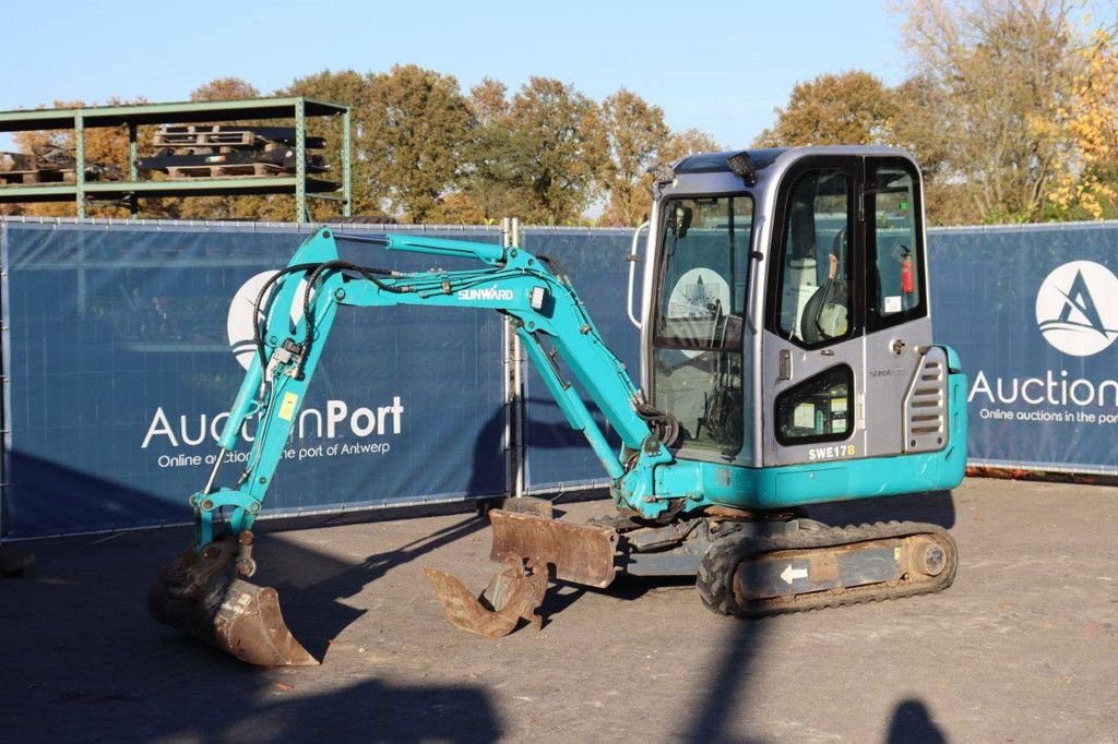 Minibagger typu Sunward SWE17B, Gebrauchtmaschine v Antwerpen (Obrázek 10)