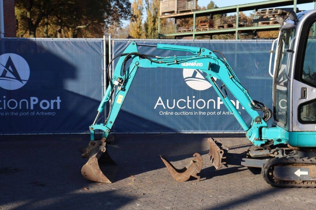 Minibagger typu Sunward SWE17B, Gebrauchtmaschine v Antwerpen (Obrázek 11)